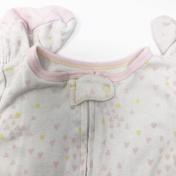 Baby Girl Set of Two Footies 3-6M - Picture 7 of 8